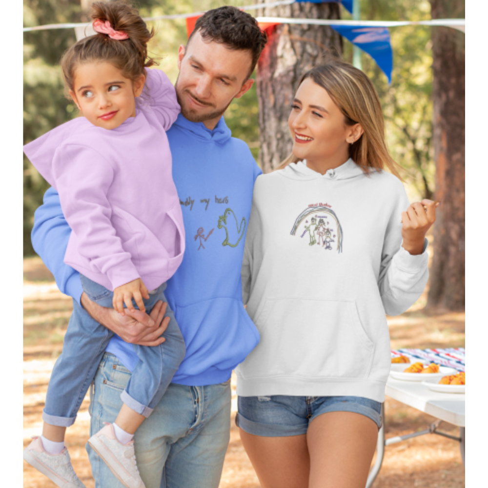 Polyester Custom Embroidered Hoodie - Image 2