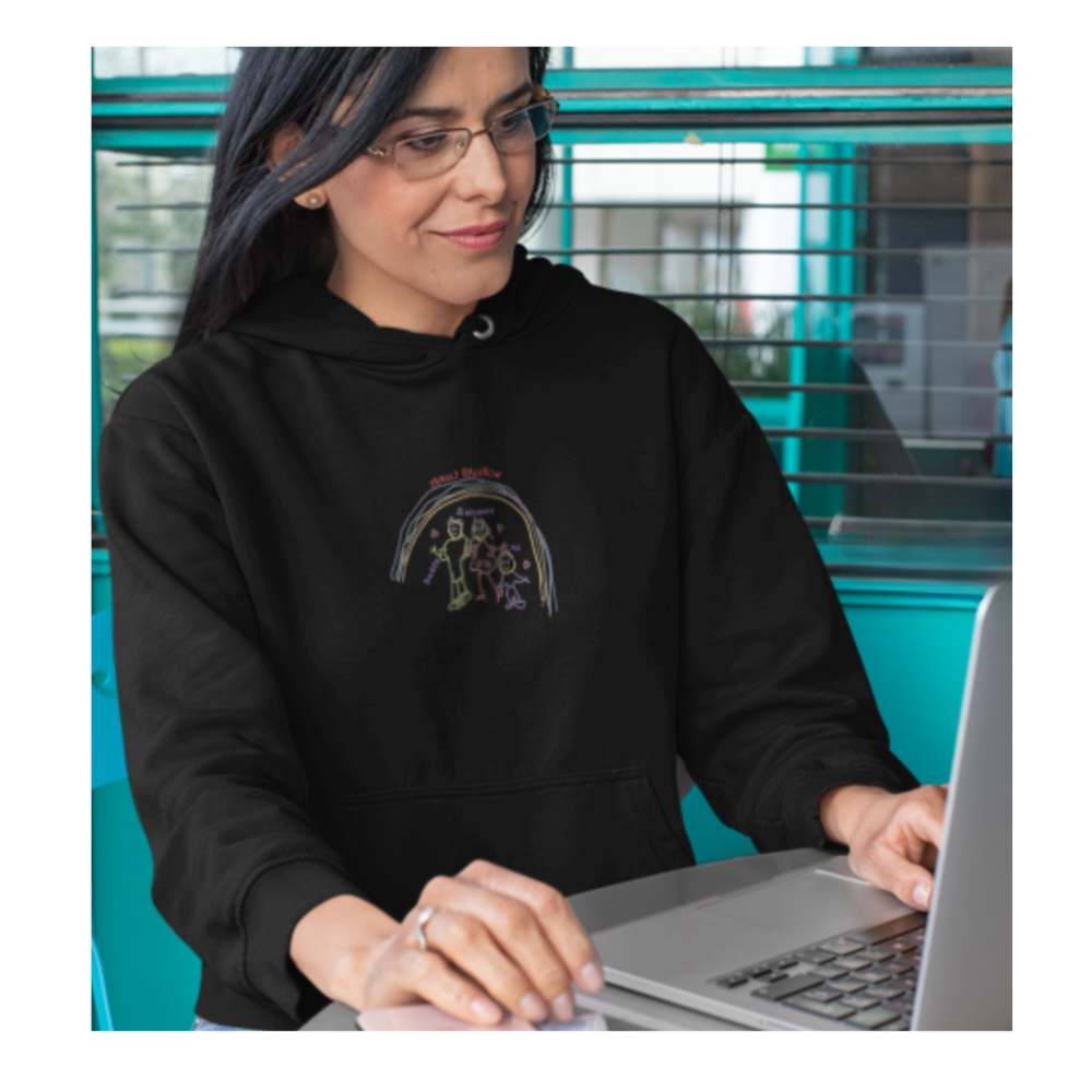 Polyester Custom Embroidered Hoodie