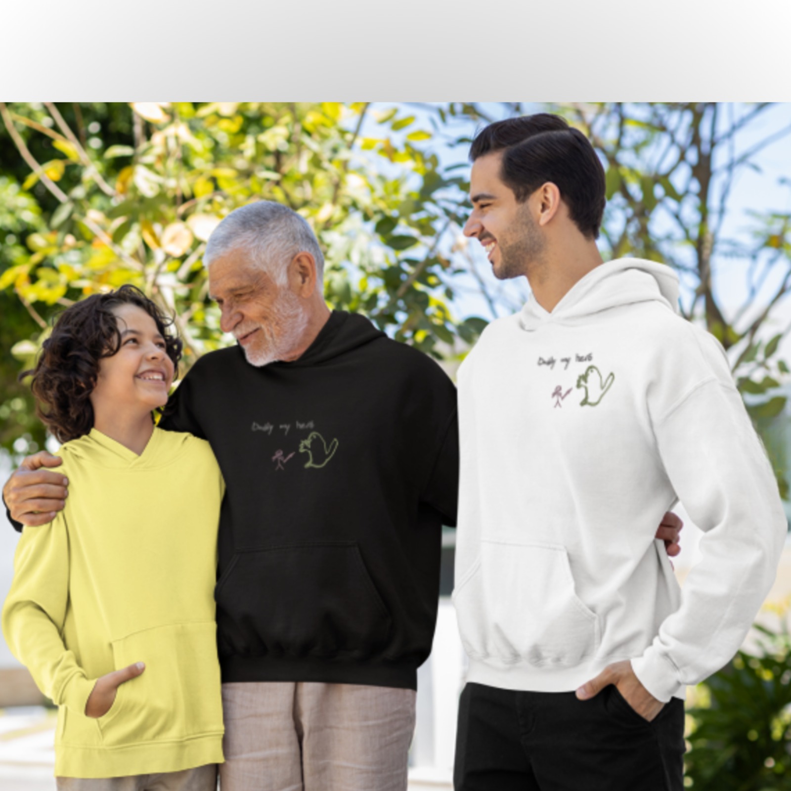 Polyester Custom Embroidered Hoodie - Image 6