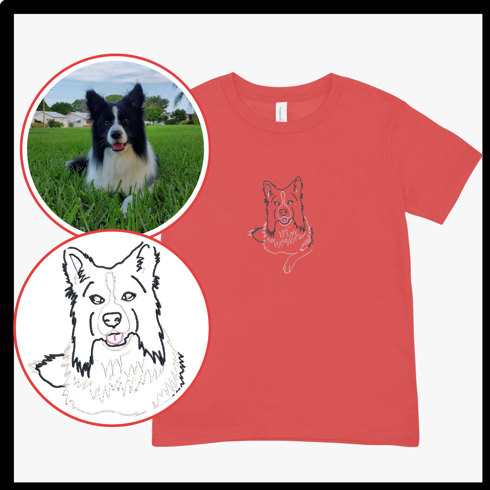 Coming Soon!!! Polyester Custom Embroidered T-Shirt - Image 2