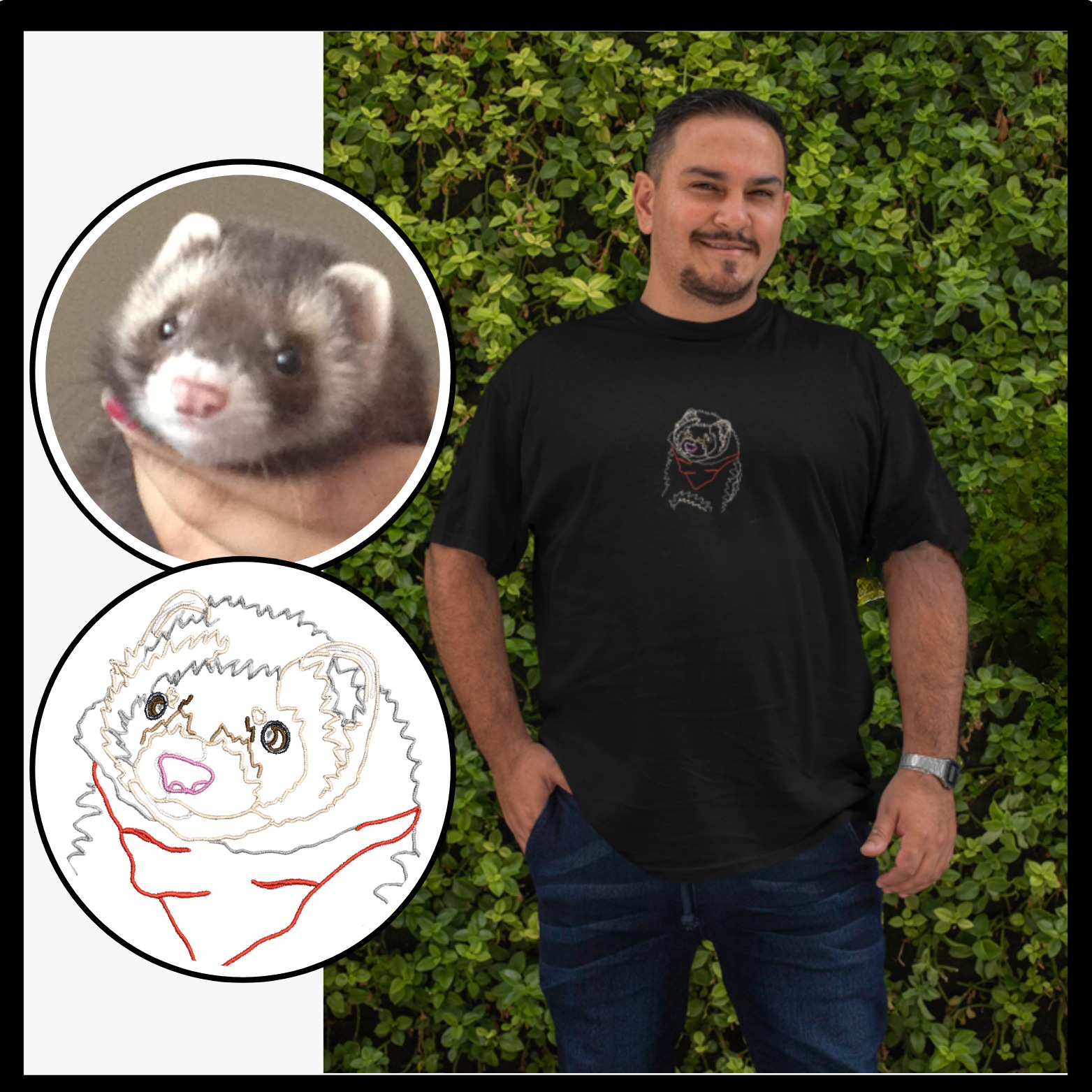 Coming Soon!!! Polyester Custom Embroidered T-Shirt